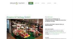 Desktop Screenshot of dreamsandfantasy.com